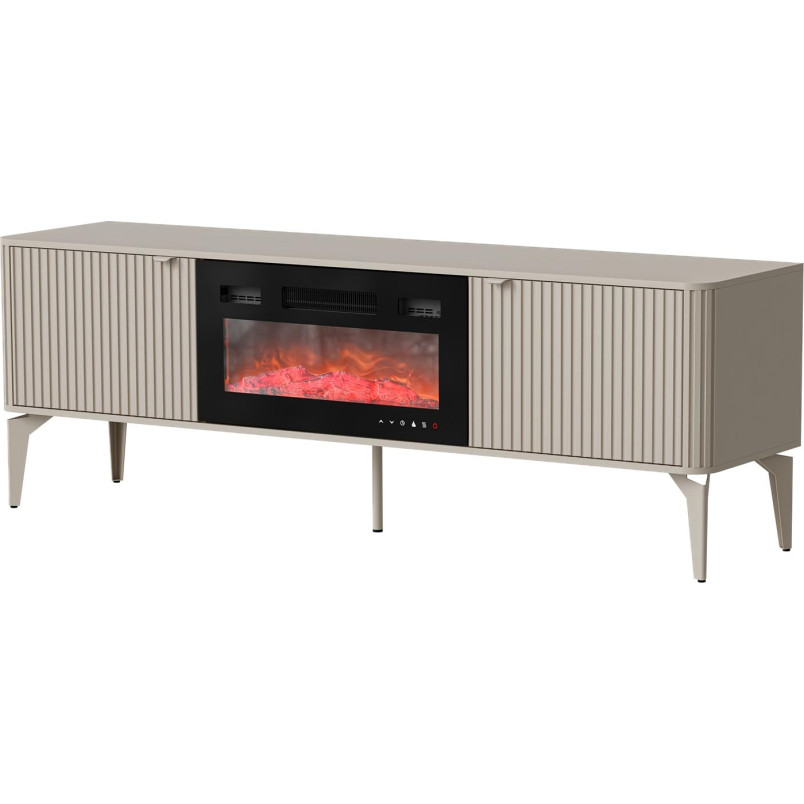 Szafka RTV Beluci 200x40 - Kaszmir/Dąb, Halmar | Salon