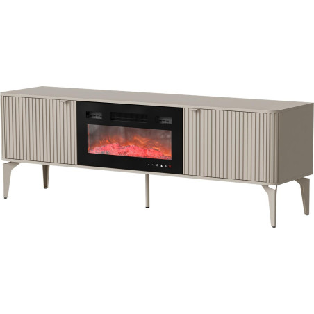 Szafka RTV Beluci 200x40 - Kaszmir/Dąb, Halmar | Salon