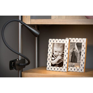 Lampa biurkowa Lucide Zozy LED czarna - Nowoczesny design
