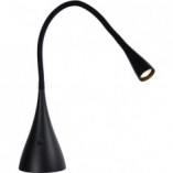 Lampa biurkowa LED czarna Lucide Zozy | Minimalistyczny design