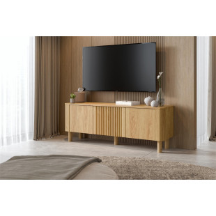 Szafka RTV Arango 150x40 dąb hikora - Halmar | Nowoczesny Design
