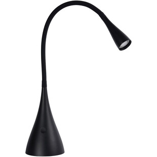Lampa biurkowa LED czarna Lucide Zozy | Minimalistyczny design
