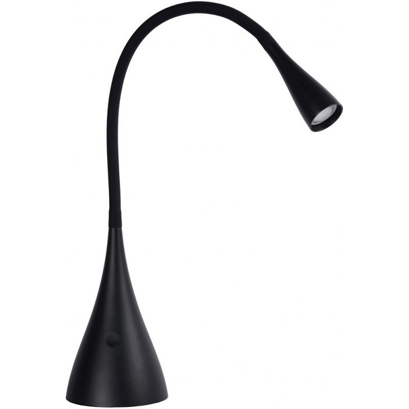 Lampa biurkowa LED czarna Lucide Zozy | Minimalistyczny design