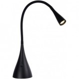 Lampa biurkowa LED czarna Lucide Zozy | Minimalistyczny design