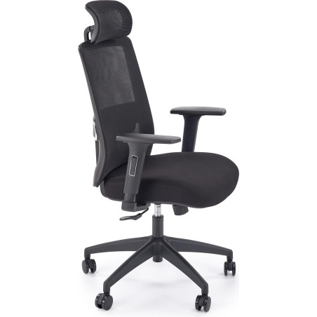 Fotel biurowy ergonomiczny Swift czarny Halmar - Komfort i zdrowie
