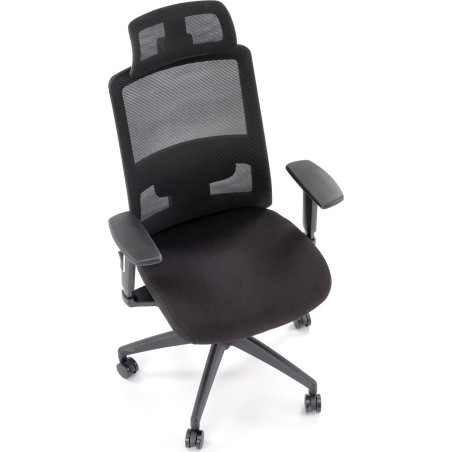 Fotel biurowy ergonomiczny Swift czarny Halmar - Komfort i zdrowie