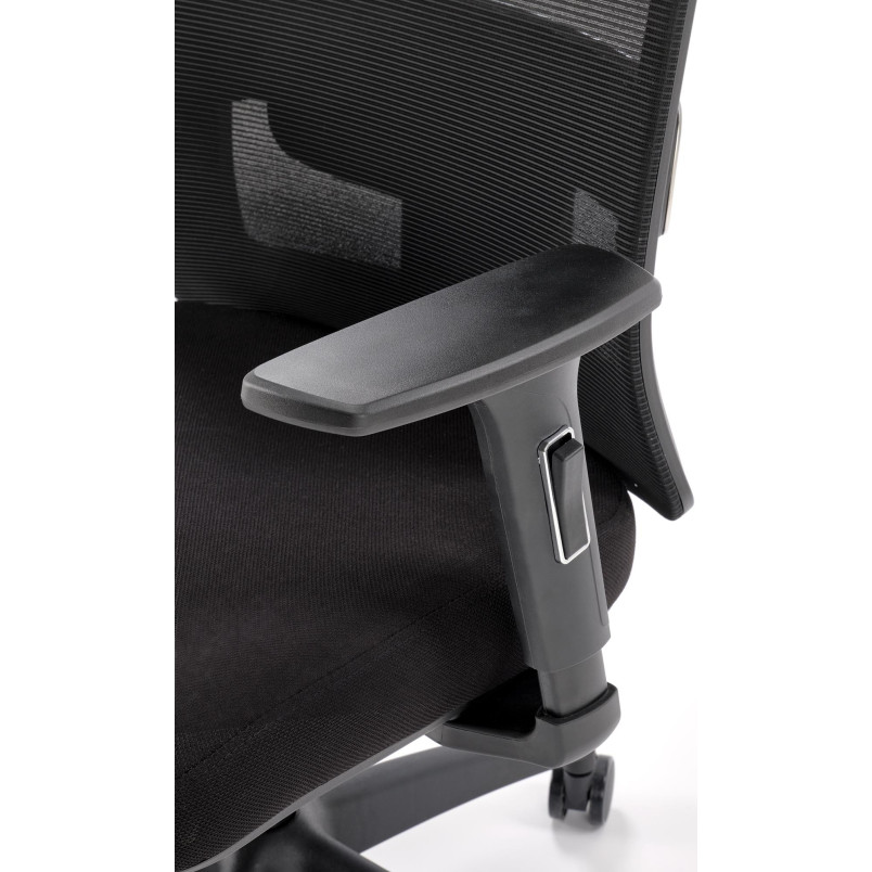 Fotel biurowy ergonomiczny Swift czarny Halmar - Komfort i zdrowie