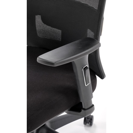Fotel biurowy ergonomiczny Swift czarny Halmar - Komfort i zdrowie