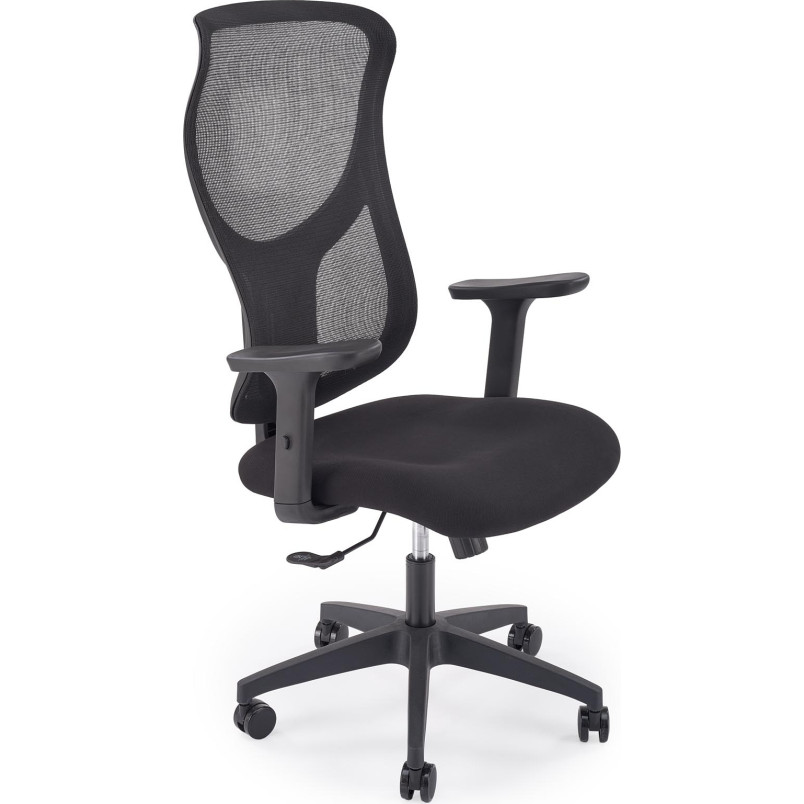 Fotel komputerowy Scot czarny Halmar | Ergonomia i styl