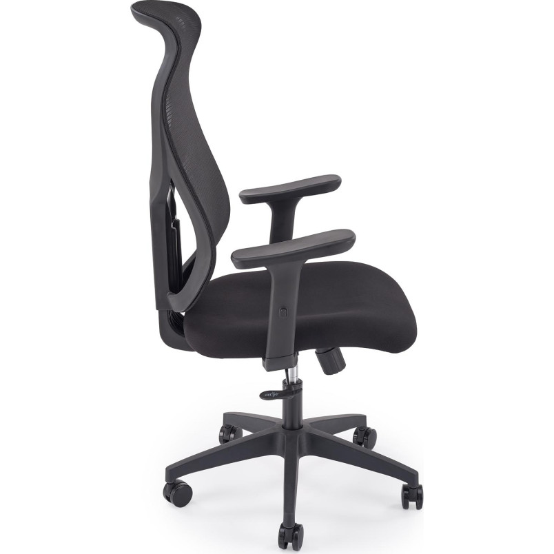 Fotel komputerowy Scot czarny Halmar | Ergonomia i styl