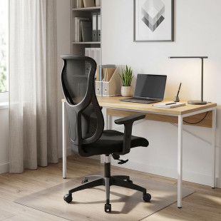 Fotel komputerowy Scot czarny Halmar | Ergonomia i styl