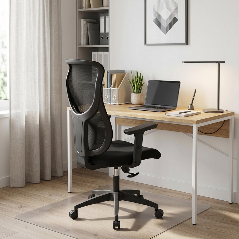 Fotel komputerowy Scot czarny Halmar | Ergonomia i styl