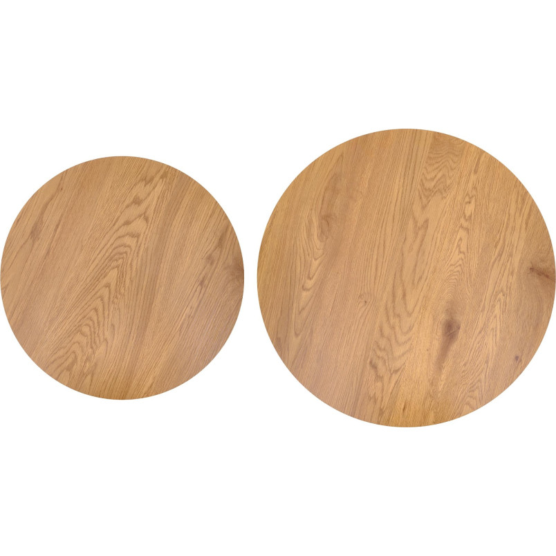 Zestaw stolików Pilar Halmar | Dąb Naturalny - Stylowy Design
