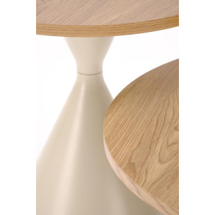 Zestaw stolików Pilar Halmar | Dąb Naturalny - Stylowy Design