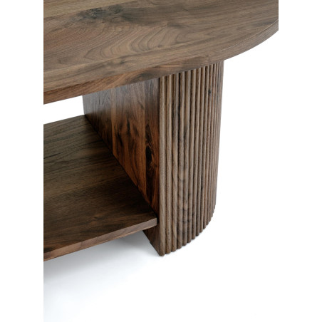 Stolik owalny Perila 120x60 - Halmar | Orzechowy