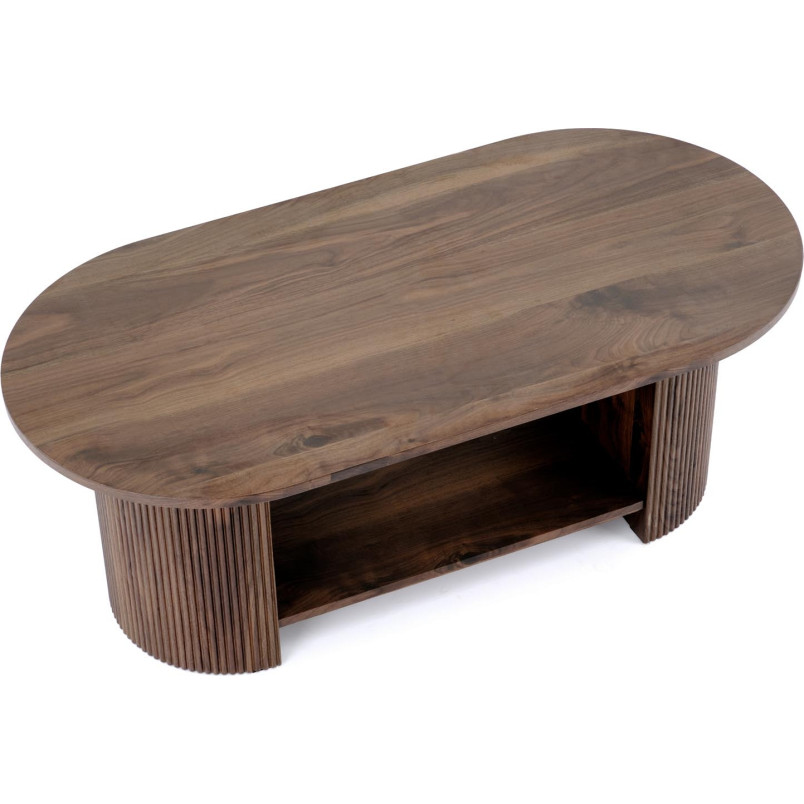 Stolik owalny Perila 120x60 - Halmar | Orzechowy