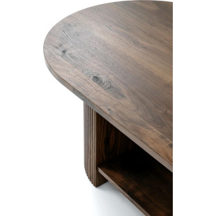 Stolik owalny Perila 120x60 - Halmar | Orzechowy
