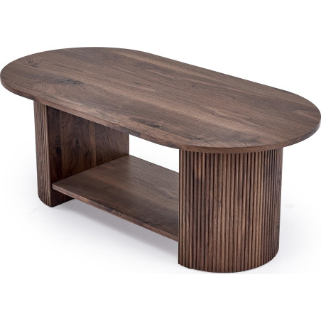 Stolik owalny Perila 120x60 - Halmar | Orzechowy