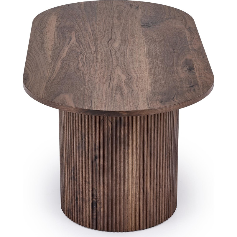 Stolik owalny Perila 120x60 - Halmar | Orzechowy