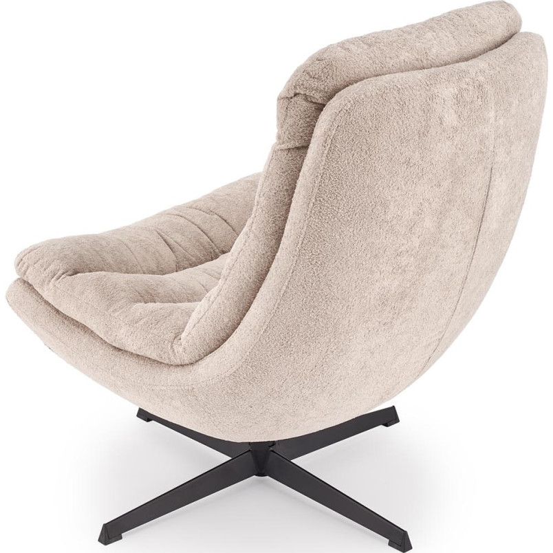 Fotel wypoczynkowy Olympic cappuccino Halmar z podnóżkiem - Komfort i styl