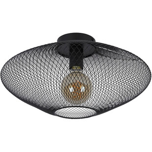 Plafon ażurowy Mesh Geo 45 czarny marki Lucide
