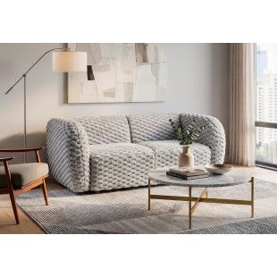 Sofa 2-osobowa Malta Halmar | Pikowana, Szara | Komfort i Styl