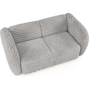 Sofa 2-osobowa Malta Halmar | Pikowana, Szara | Komfort i Styl