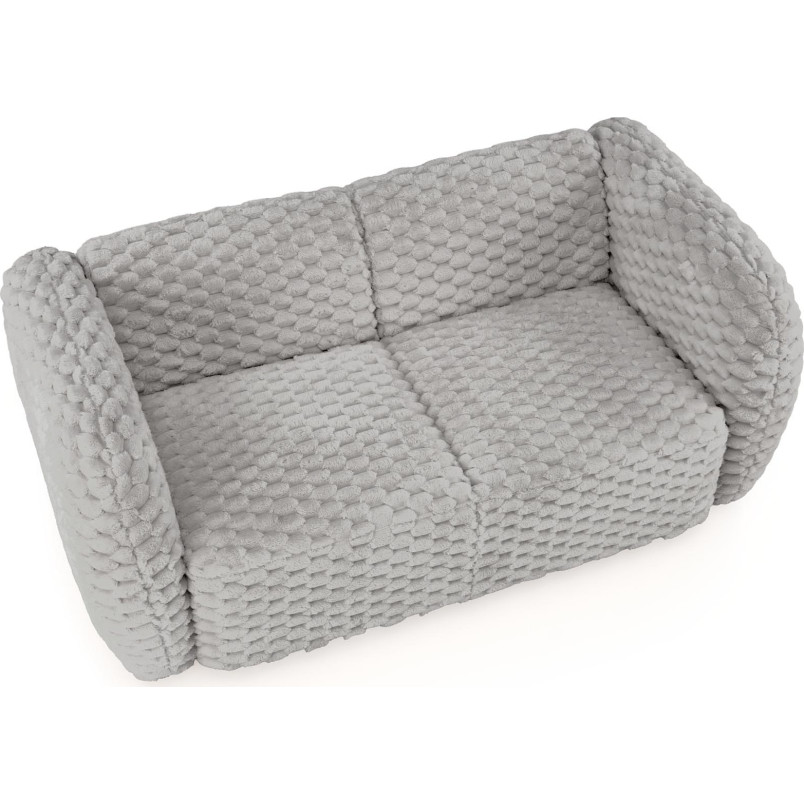 Sofa 2-osobowa Malta Halmar | Pikowana, Szara | Komfort i Styl