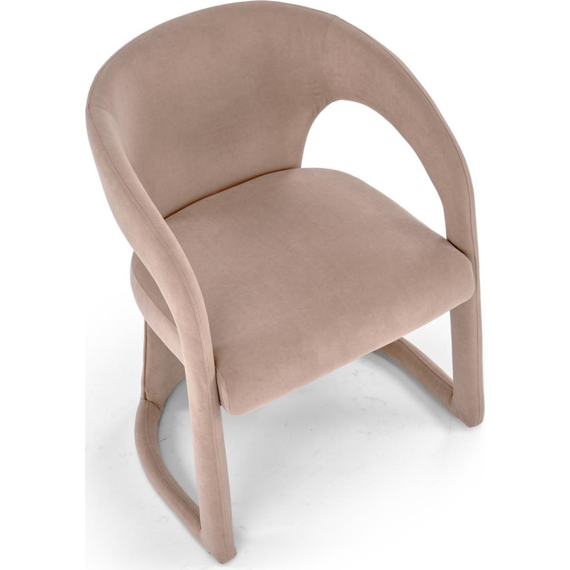 Krzesło tapicerowane K615 beżowe Halmar | Komfort i design