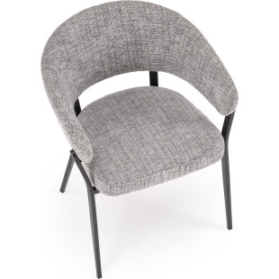 Krzesło tapicerowane szare K609 Halmar | Komfort i styl