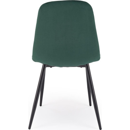 Krzesło welurowe zielone K608 Halmar | Komfort i styl