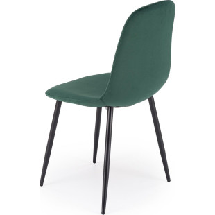 Krzesło welurowe zielone K608 Halmar | Komfort i styl