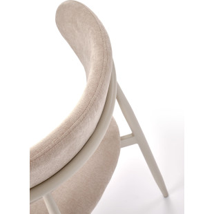 Krzesło tapicerowane K607 beżowy Halmar | Elegancki design