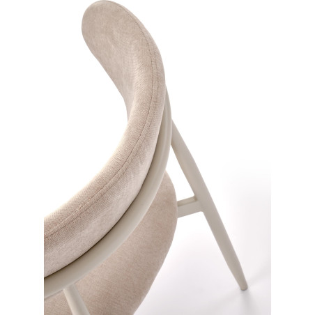 Krzesło tapicerowane K607 beżowy Halmar | Elegancki design