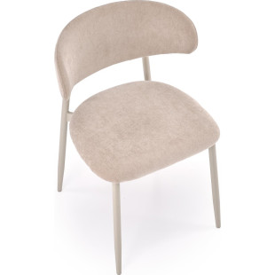 Krzesło tapicerowane K607 beżowy Halmar | Elegancki design