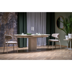 Krzesło tapicerowane K607 beżowy Halmar | Elegancki design