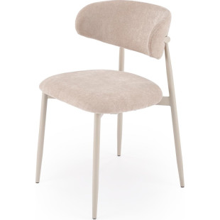 Krzesło tapicerowane K607 beżowy Halmar | Elegancki design