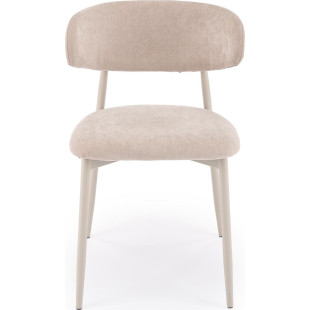 Krzesło tapicerowane K607 beżowy Halmar | Elegancki design