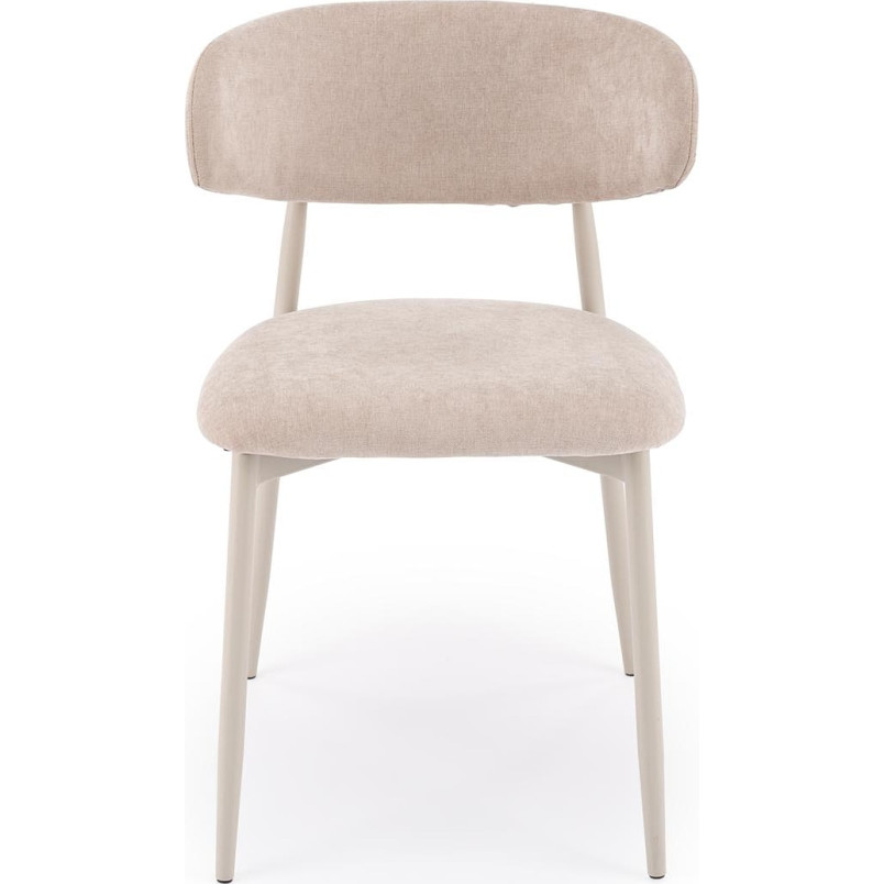Krzesło tapicerowane K607 beżowy Halmar | Elegancki design
