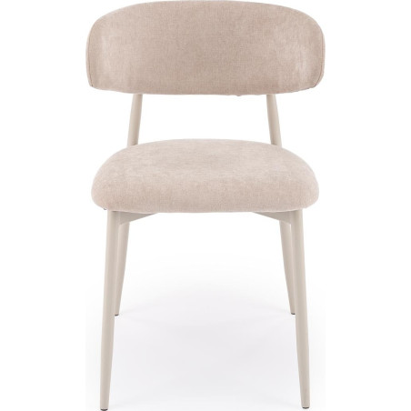 Krzesło tapicerowane K607 beżowy Halmar | Elegancki design