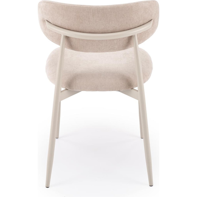 Krzesło tapicerowane K607 beżowy Halmar | Elegancki design