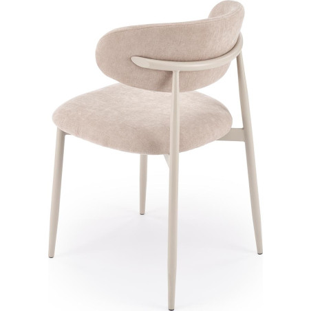 Krzesło tapicerowane K607 beżowy Halmar | Elegancki design