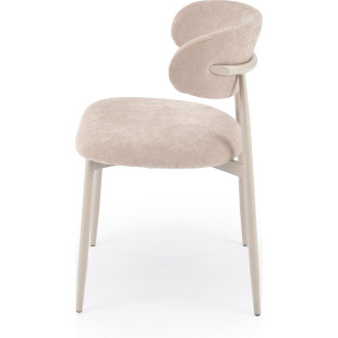 Krzesło tapicerowane K607 beżowy Halmar | Elegancki design