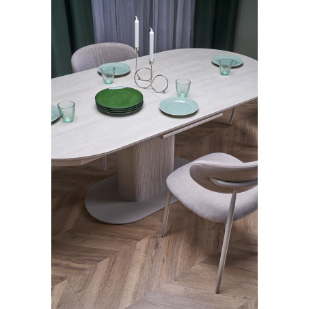 Krzesło tapicerowane K607 beżowy Halmar | Elegancki design
