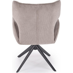 Fotel obrotowy pikowany K601 popiel Halmar | Komfort i styl