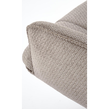 Fotel obrotowy pikowany K601 popiel Halmar | Komfort i styl