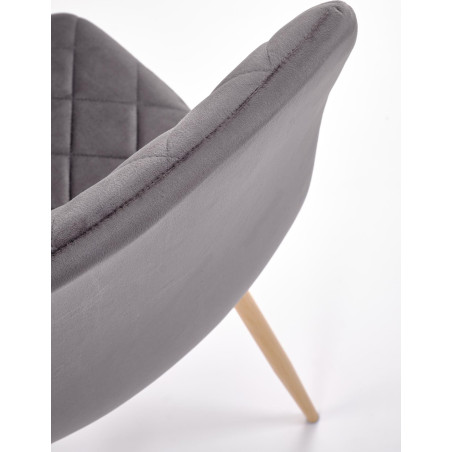 Krzesło pikowane K525 Halmar - Stylowy design w niskiej cenie