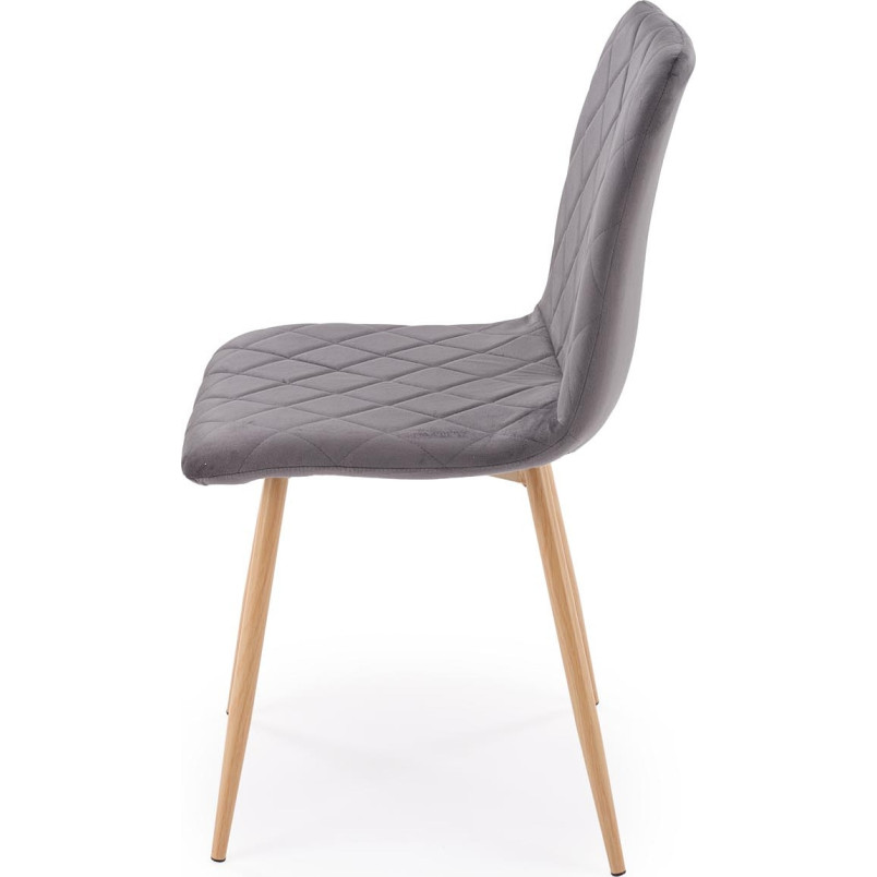 Krzesło pikowane K525 Halmar - Stylowy design w niskiej cenie
