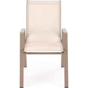 Krzesło ogrodowe Hover Halmar - Siatka, Beżowy - Komfort i styl!