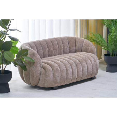 Sofa 2-osobowa Fraser Halmar | Ciemny Beż | 140cm